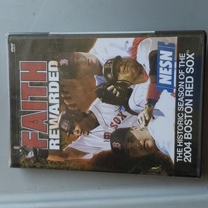 New unopened DVD Faith Rewarded: The Historic Season of the 2004 Boston Red Sox
